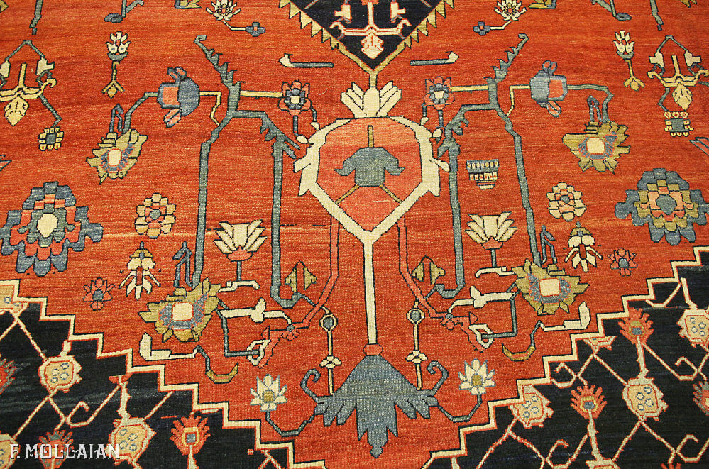 Antique Persian Serapi/Senneh Carpet n°:48458688